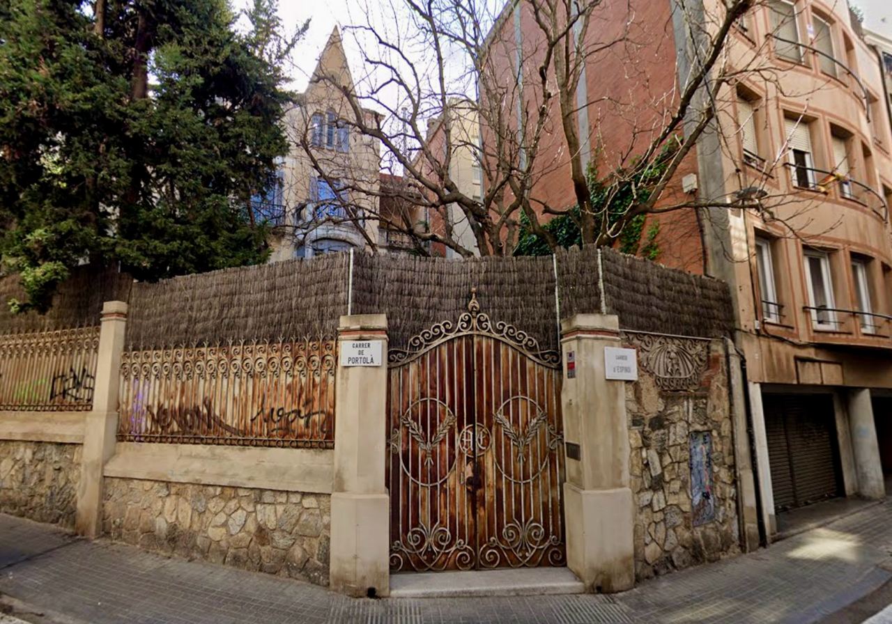 A Casa Angela Ferreres em Putxet, edifício classificado como bem cultural de interesse local